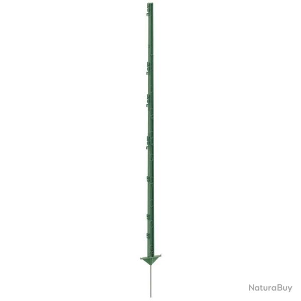 Lot de 5 piquets euro Vert 1.56m