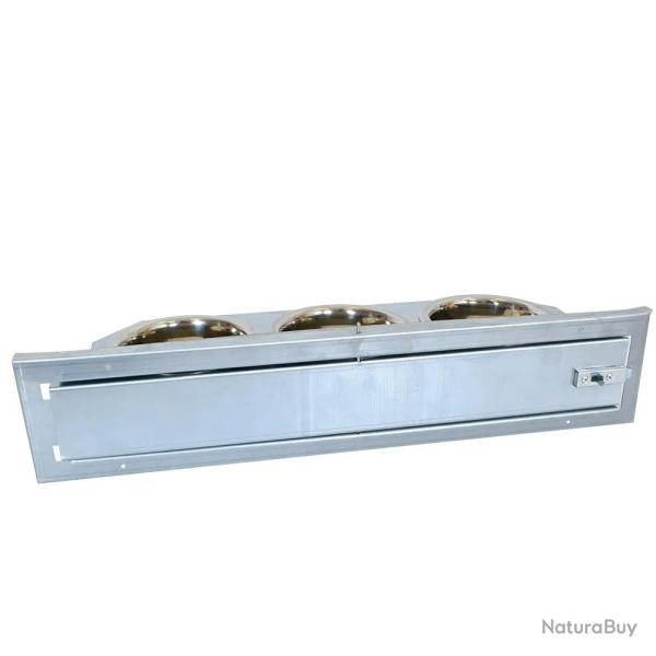 Mangeoire � plateau tournant pour oiseaux 3 bols