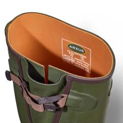 Bottes Pioneer Hunting Green confort caoutchouc 40 à 46 40