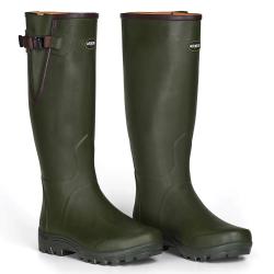 Bottes Pioneer Hunting Green confort caoutchouc 40 &agrave; 46
