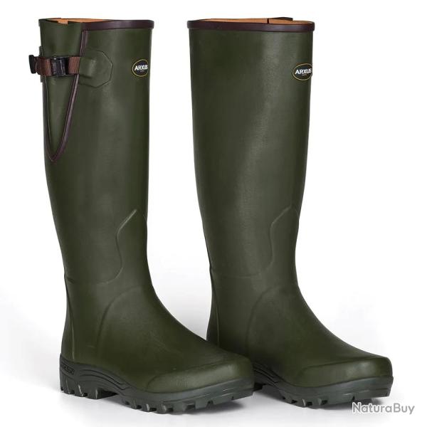 Bottes Pioneer Hunting Green confort caoutchouc 40 � 46