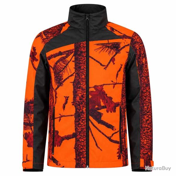 Veste Treeland Maquisard orange camo forest � 3XL