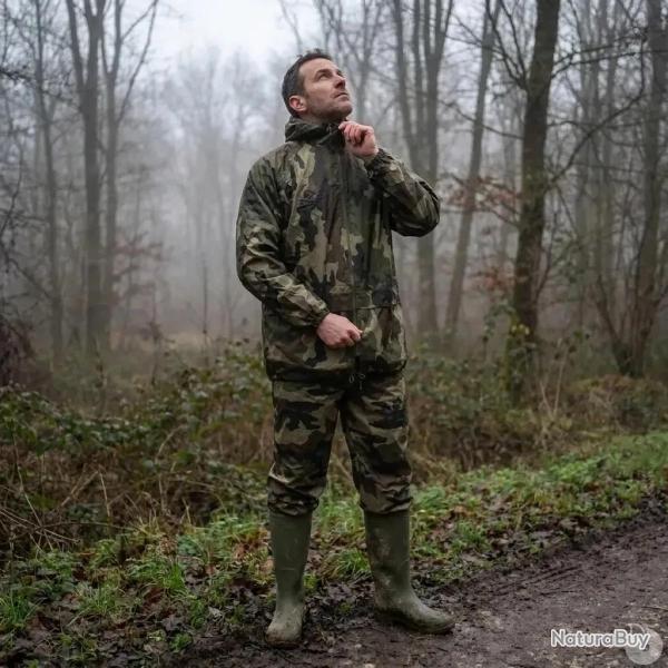 Ensemble de pluie imperm�able Percussion camouflage CE Camouflage