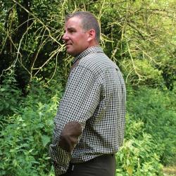 Chemise Percussion&reg; Sologne vert marron