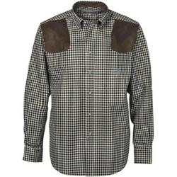 Chemise Percussion&reg; Sologne vert marron
