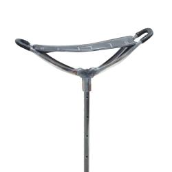 Canne si&egrave;ge en aluminium, hauteur 50-80cm, 35 x 10cm