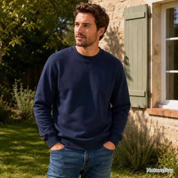 Sweat shirt Caterham bleu marine jusque 2XL M