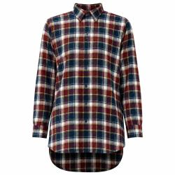 Chemise &agrave; carreaux Tanouk flanelle coton rouge bleu &agrave; 4XL