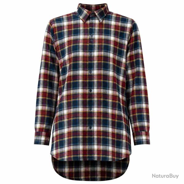 Chemise � carreaux Tanouk flanelle coton rouge bleu � 4XL