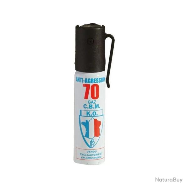 Bombe Lacrymogne XI Le Protecteur Gaz CS 100 ml avec poigne