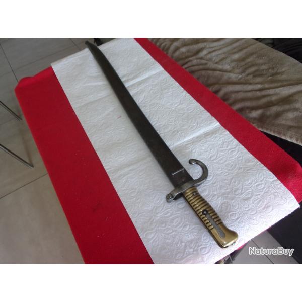 Baionnette Chassepot 1870