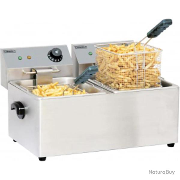 Friteuse lectrique 2 x 4 L