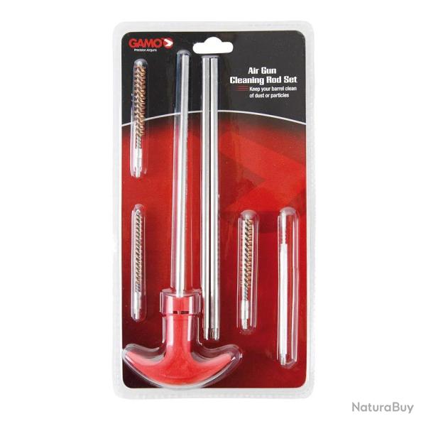 Kit de nettoyage carabine air comprim 4,5 5,5 et 6,35mm