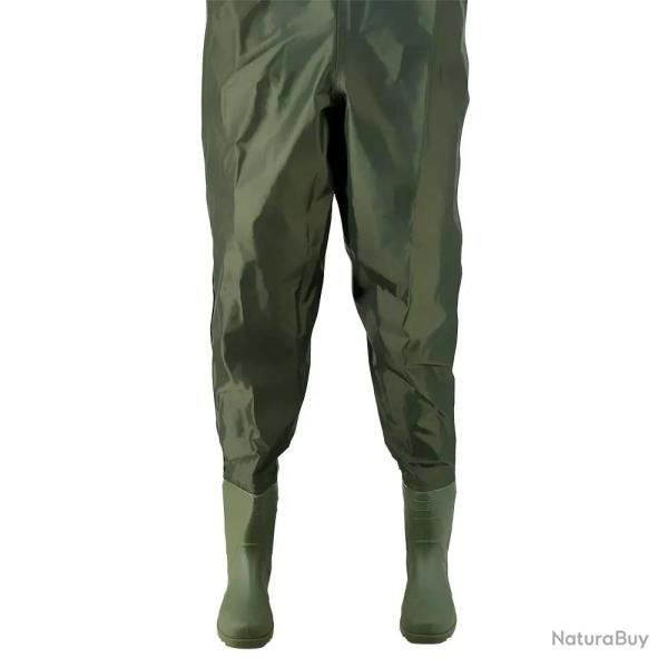 Waders tanche poche ventrale semelles crantes nylon PVC 39  48 47