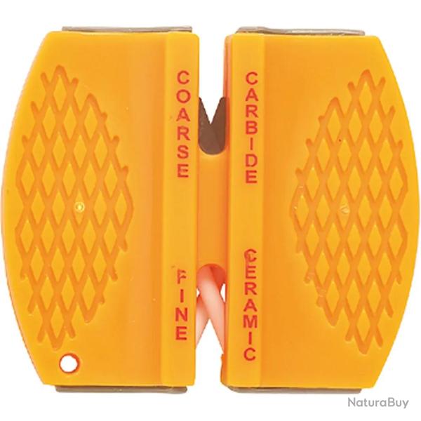 Aiguiseur de poche 2 parties carbure tungst�ne c�ramique blanche