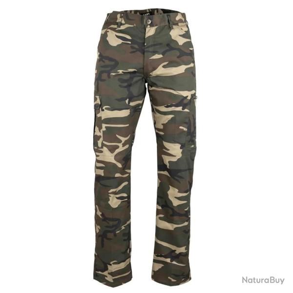 Pantalon multipoche LMA� camouflage � 60