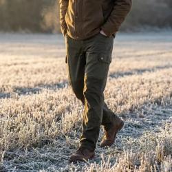 Fuseau chaud Treeland T562N vert doubl&eacute; polaire