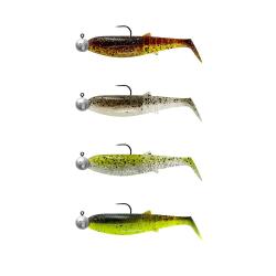 Leurre Cannibal shad mix 10cm par 4