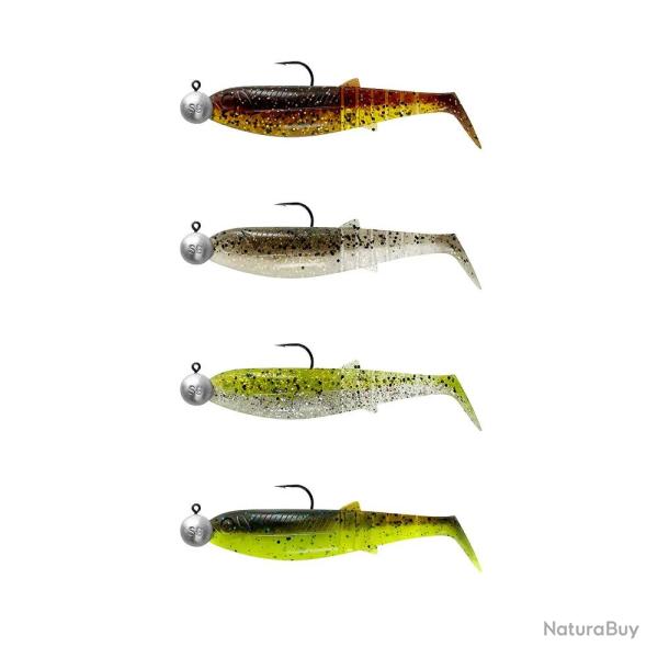 Leurre Cannibal shad mix 10cm par 4