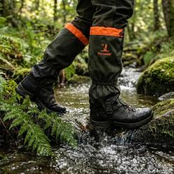 Gu&ecirc;tres de chasse Predator 1200R polyester vert orange