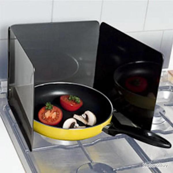 Plaque anti-projection pliable