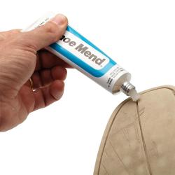 Tube r&eacute;paration caoutchouc transparent chaussures us&eacute;es 44,5ml