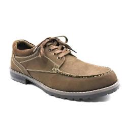 Chaussures Derby Torn cuir gras marron &agrave; 46