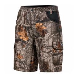 Bermuda enfant 2 poches polyester camo forest 8 &agrave; 16 ans
