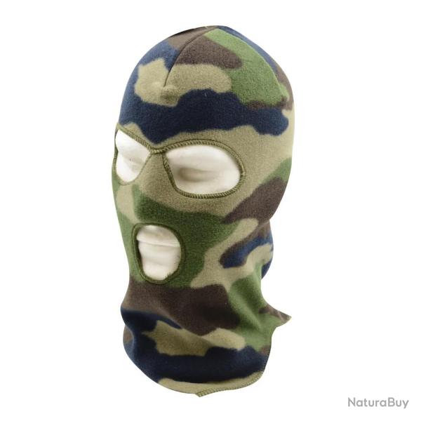 Cagoule confort chaude polyester micro polaire camo CE