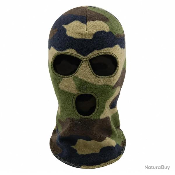 Cagoule confort chaude polyester micro polaire camo CE