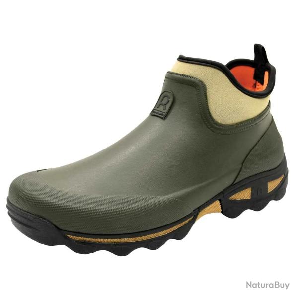 Bottillons Clean Land caoutchouc et double n�opr�ne Kaki 40 � 47