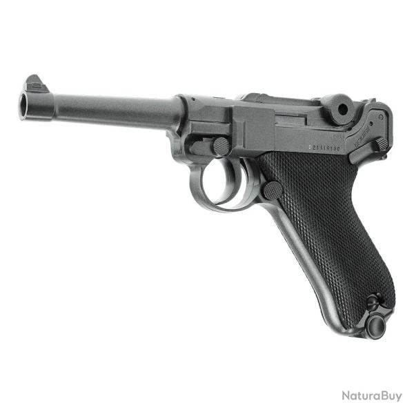 Pistolet CO2 P08 20 coups Blowback full metal BB/4.5 3j 90m/s
