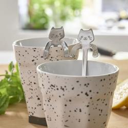 Cuill&egrave;res chat Pradel France Acier inoxydable
