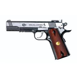 Pistolet Sp&eacute;cial combat Classic 18 coups BB 4,5mm 3J L220mm