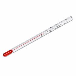 Thermom&egrave;tre tube rouge - OLBA
