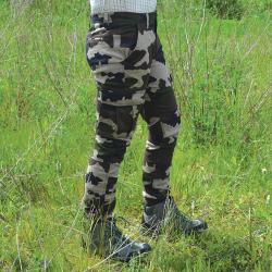 Pantalon de chasse F2 7 poches coton camo CE 40 &agrave; 64