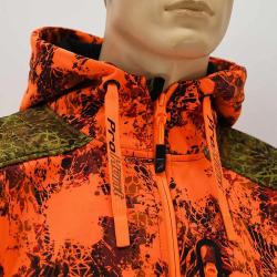 Blouson Verney Carron zip Wolf vipercam 3 couches blaze M &agrave; 3XL