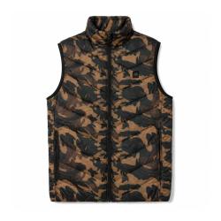 Gilet chauffant fibre polyester et carbone camo CE &agrave; 3XL