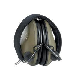 Casque anti bruit &eacute;lectronique son st&eacute;r&eacute;o volume r&eacute;glable