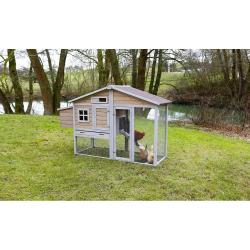 Poulailler "Grand luxe" avec renfort métallique