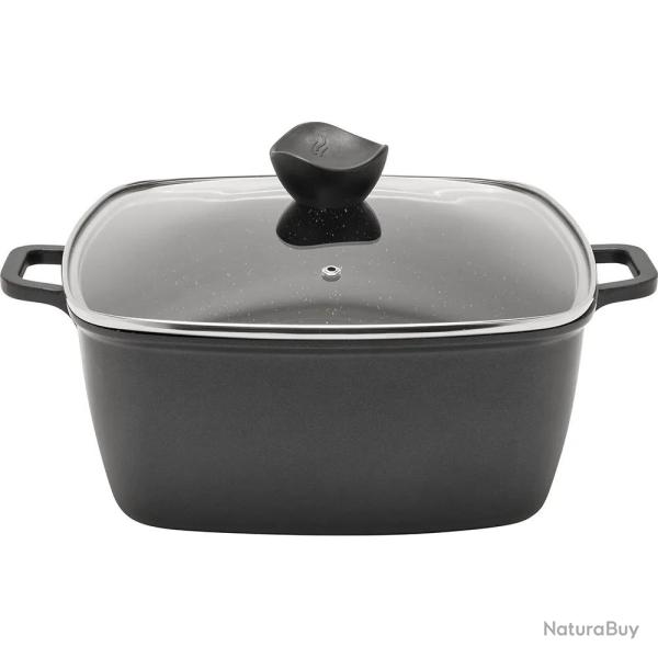 Faitout carr Pradel France Fonte d'aluminium