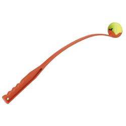Jeu chien lanceur de balle de tennis manuel