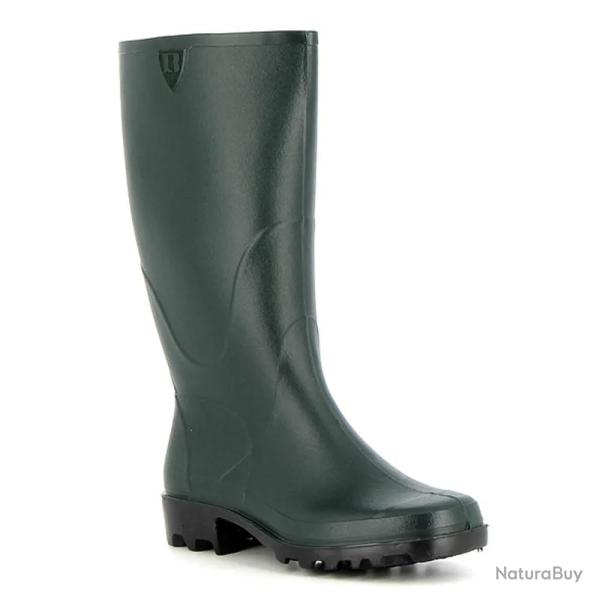 Bottes Ecoland semelle GRIP PVC doublure jersey vert 35  41 36