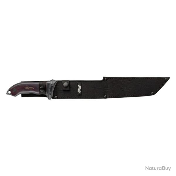 Machette MachTac 5 lame acier inox 31,5cm manche bois noyer