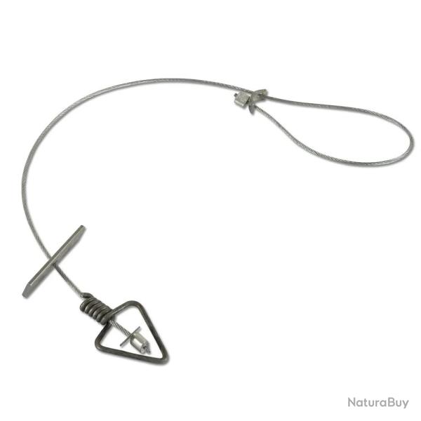 Lot de 5 lacets acier inoxydable pour pi�ge Belisle