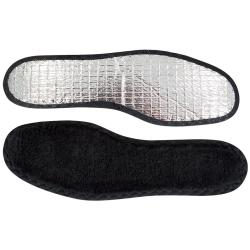 Semelles isolante polaire polyester aluminium noire 35/36 &agrave; 45/46 45 - 46