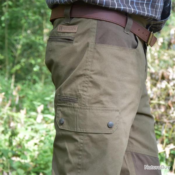 Pantalon de chasse Percussion Imperlight kaki � 60
