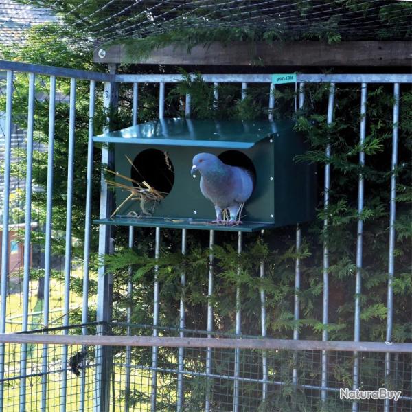 Pigeonnier ext�rieur 2 places thermolaq. vert