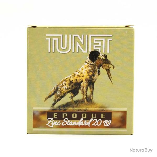 Boite de 25 cartouches Epoque Zinc bourre jupe 20/70 24g n5