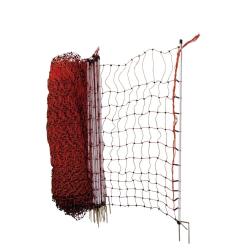 Filet volaille &eacute;lectrique H110 cm L50m simple ou double pointe Double
